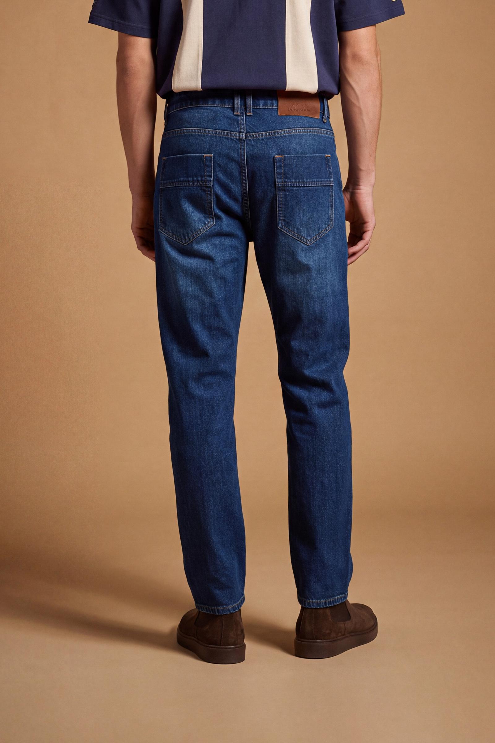 Men's regular fit jeans Medium Dark Indigo - Bao