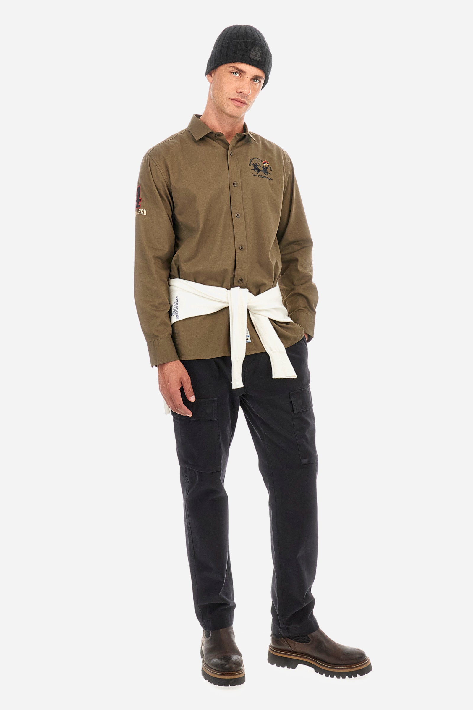 Regular-fit shirt in cotton - Zinio