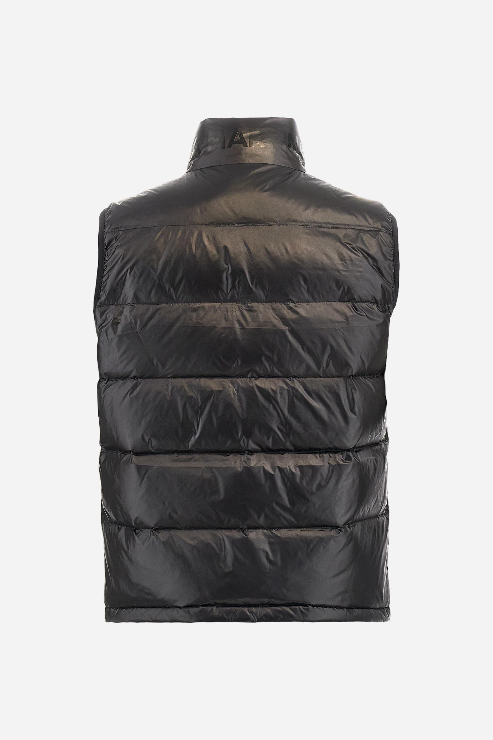 Men’s padded vest in iridescent nylon - Baldric