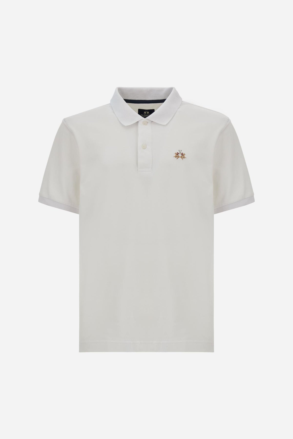Polo da uomo regular fit multicolor logo - Eduardo