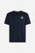 Men's short sleeve cotton jersey T-shirt with printed logo Argentina – Elian