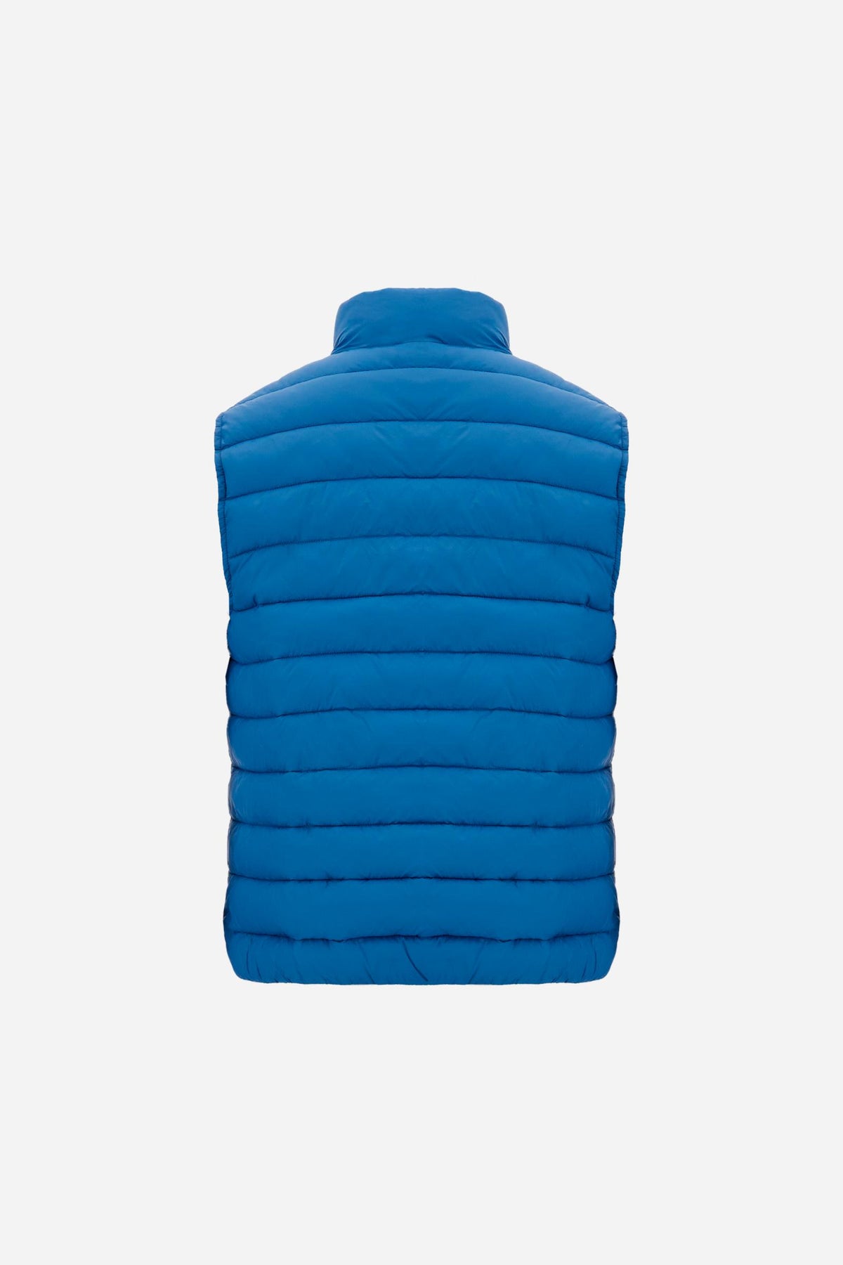 Men's sleeveless nylon down jacket with small logo - Damir
