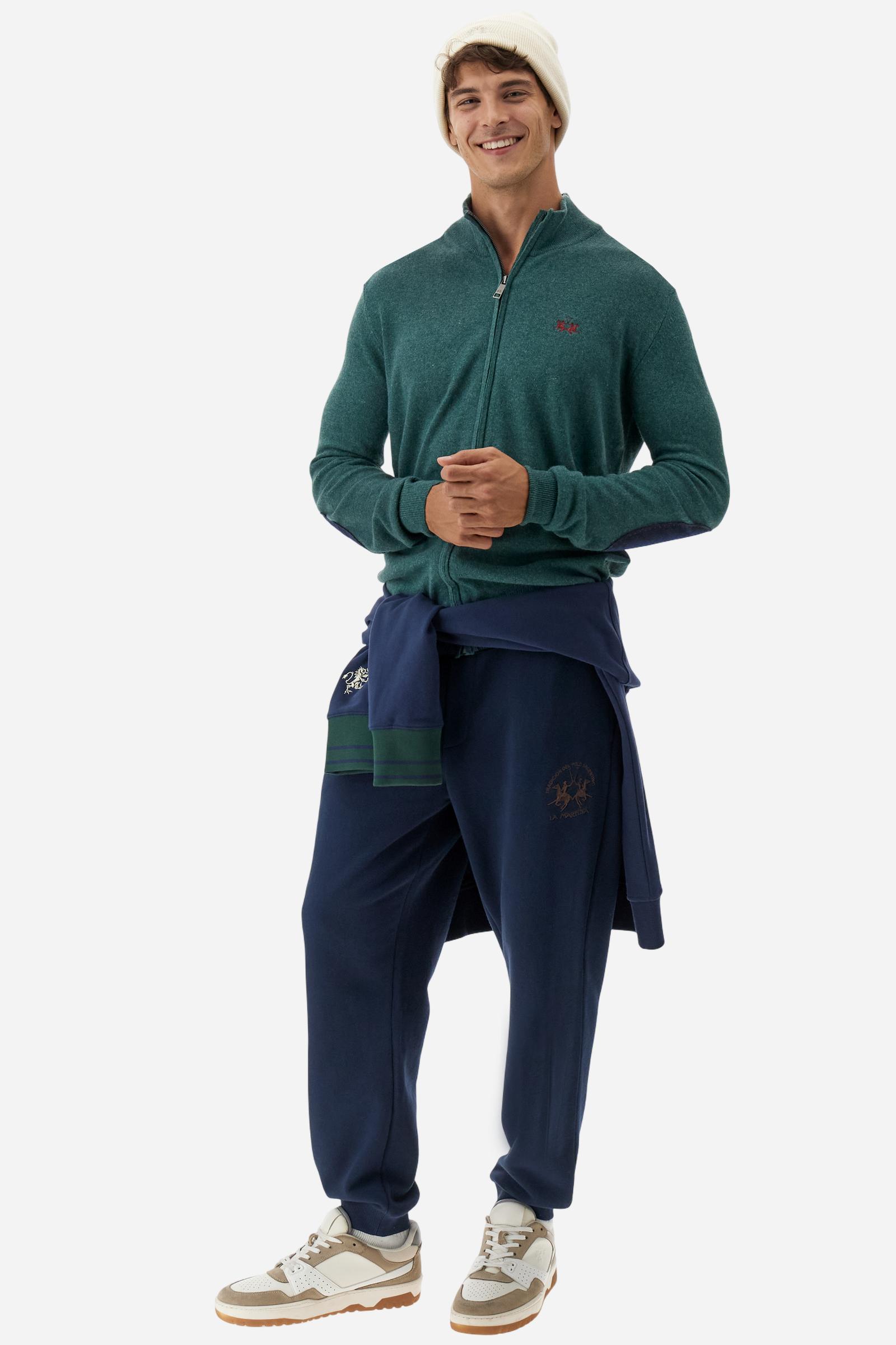 Jersey hombre lana con cremallera - Brauwin