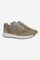 Men's suede sneaker with tone-on-tone stitching, hand-crafted details, heat-embossed logos, and a lightweight two-tone EVA sole for comfort and grip. - Taupe Gray