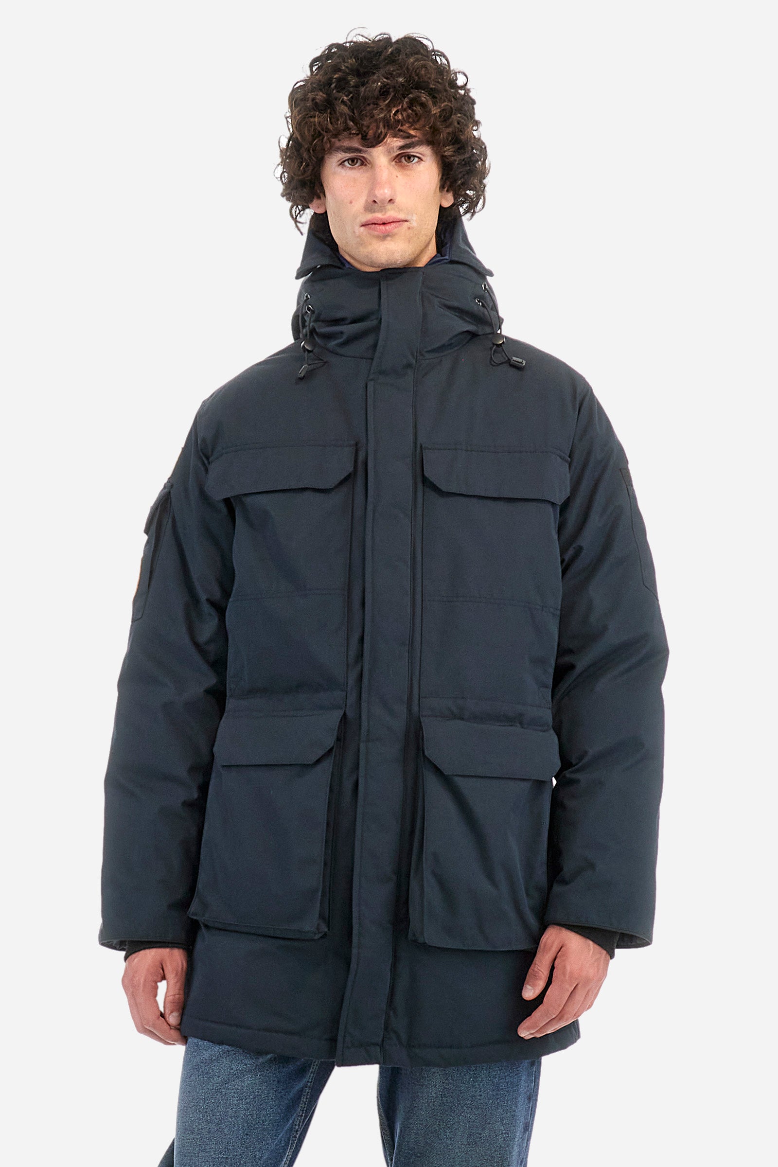 Regular-fit outdoor jacket in a cotton blend - Zolin