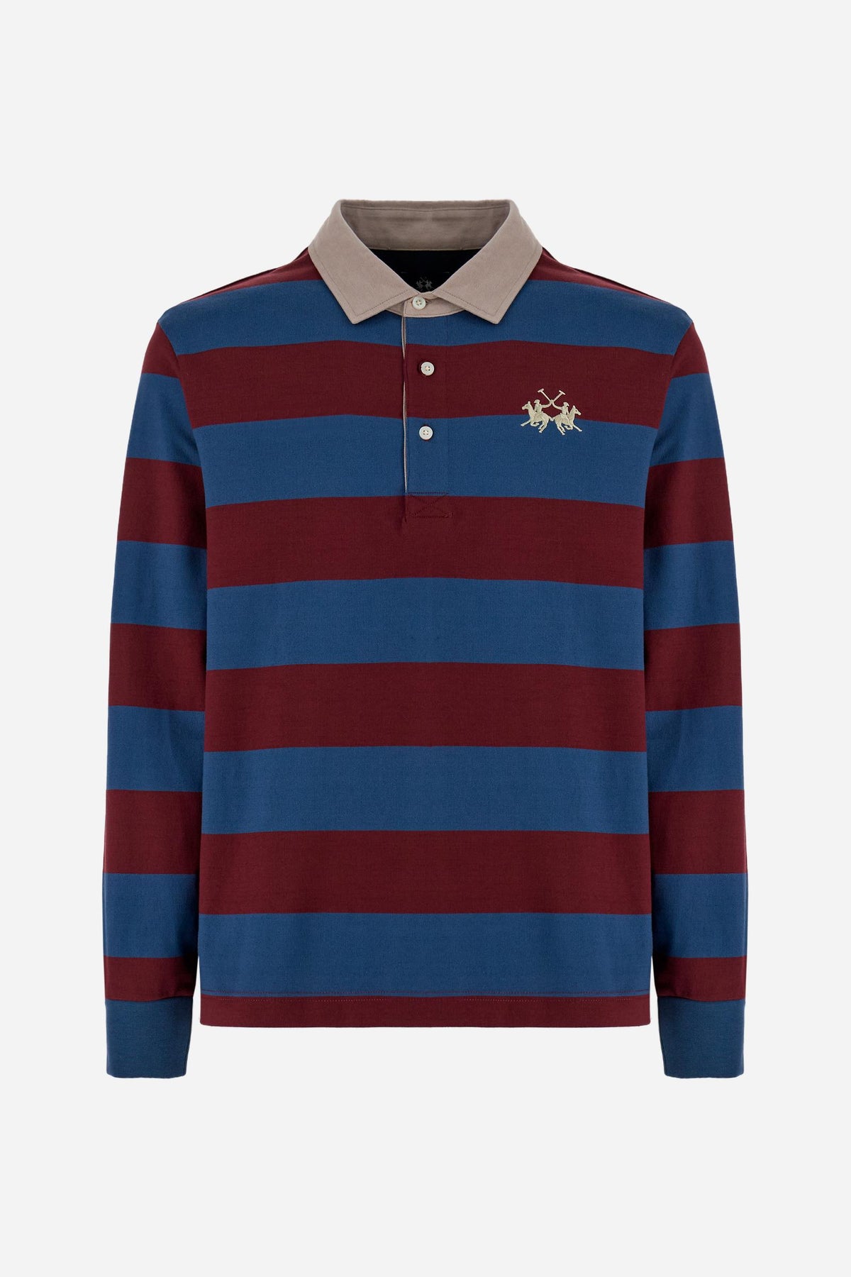 Men's long-sleeve rugby polo Dalmacio