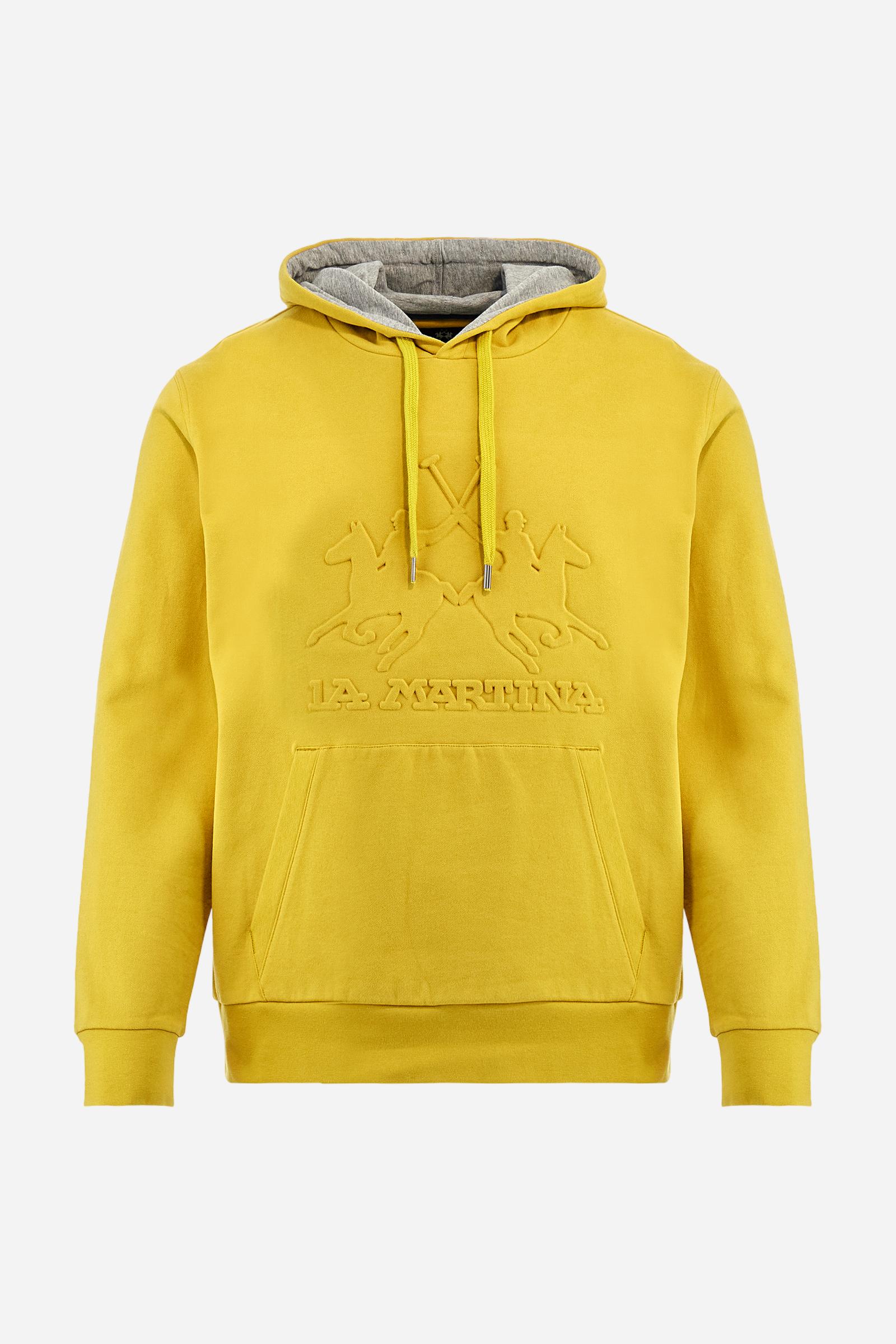 Sweat à capuche en coton avec maxi logo - Benny