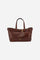 Damen-Tote-Bag aus Leder mit Gürtel-Detail an der Oberseite - Bandera
