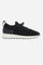 Men’s breathable knit sneakers with suede details and lightweight EVA sole. Minimal design with heel logo. - Black                                                                                                                                                                                                                                                                                                                                                                                                              