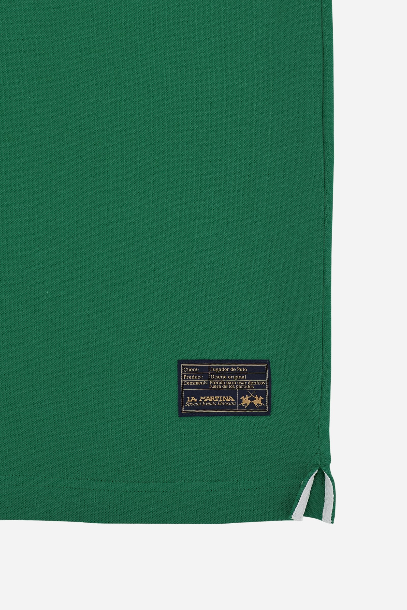 Men’s regular fit stretch piqué polo shirt Essential – Russell