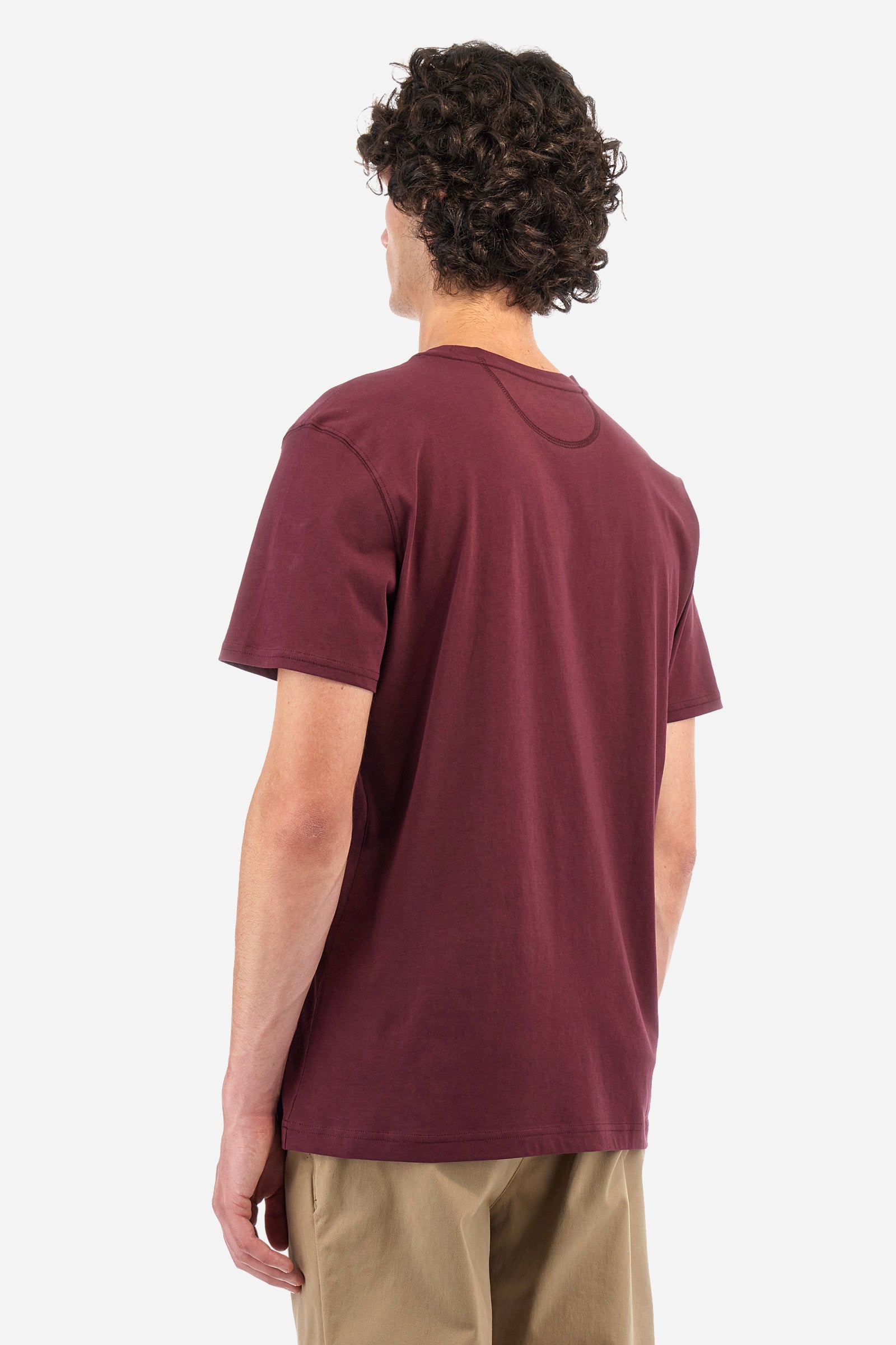 Regular fit cotton T-shirt - Zaid