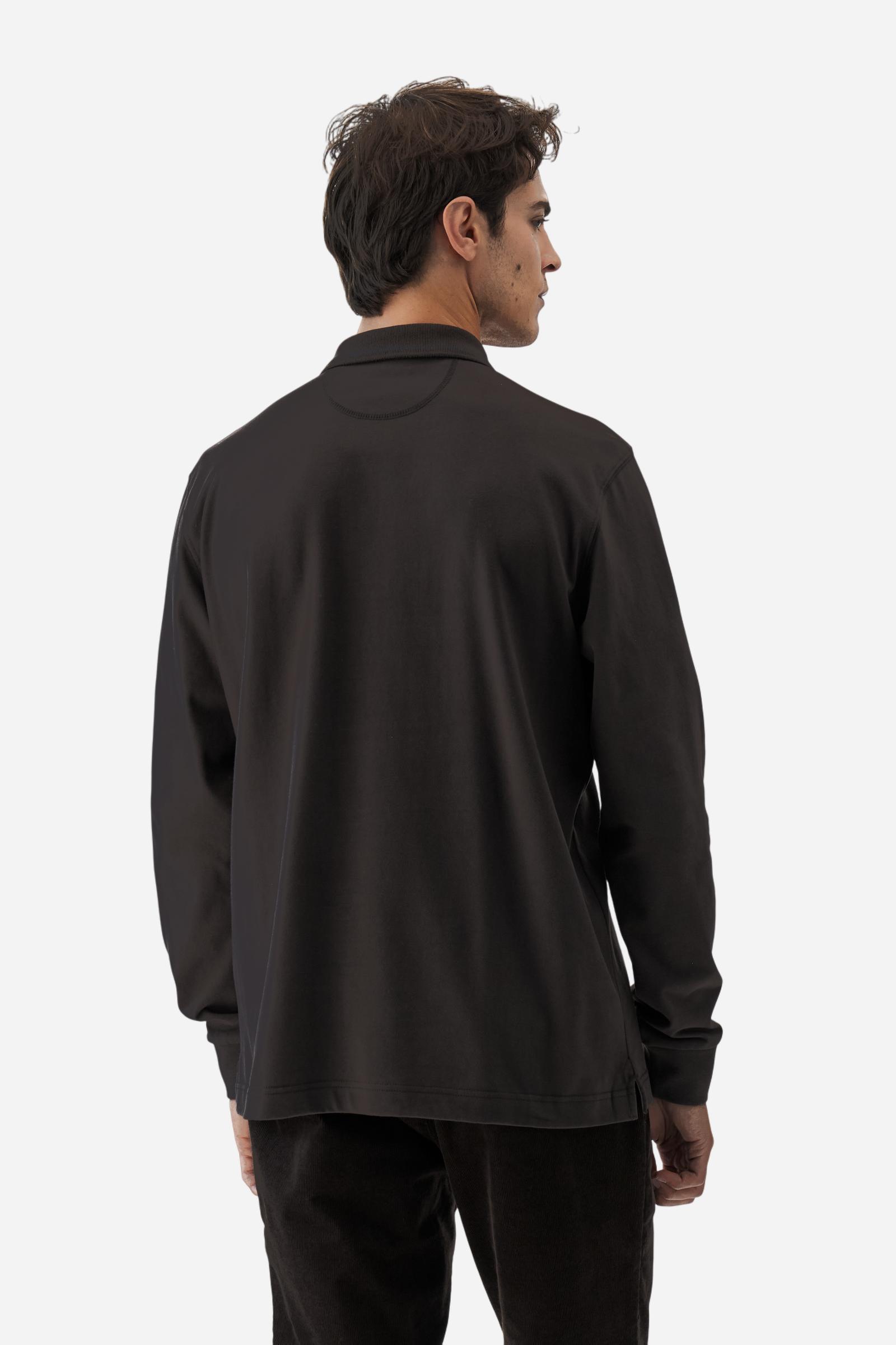 Men’s soft-touch jersey polo Iconic La Martina - Broox