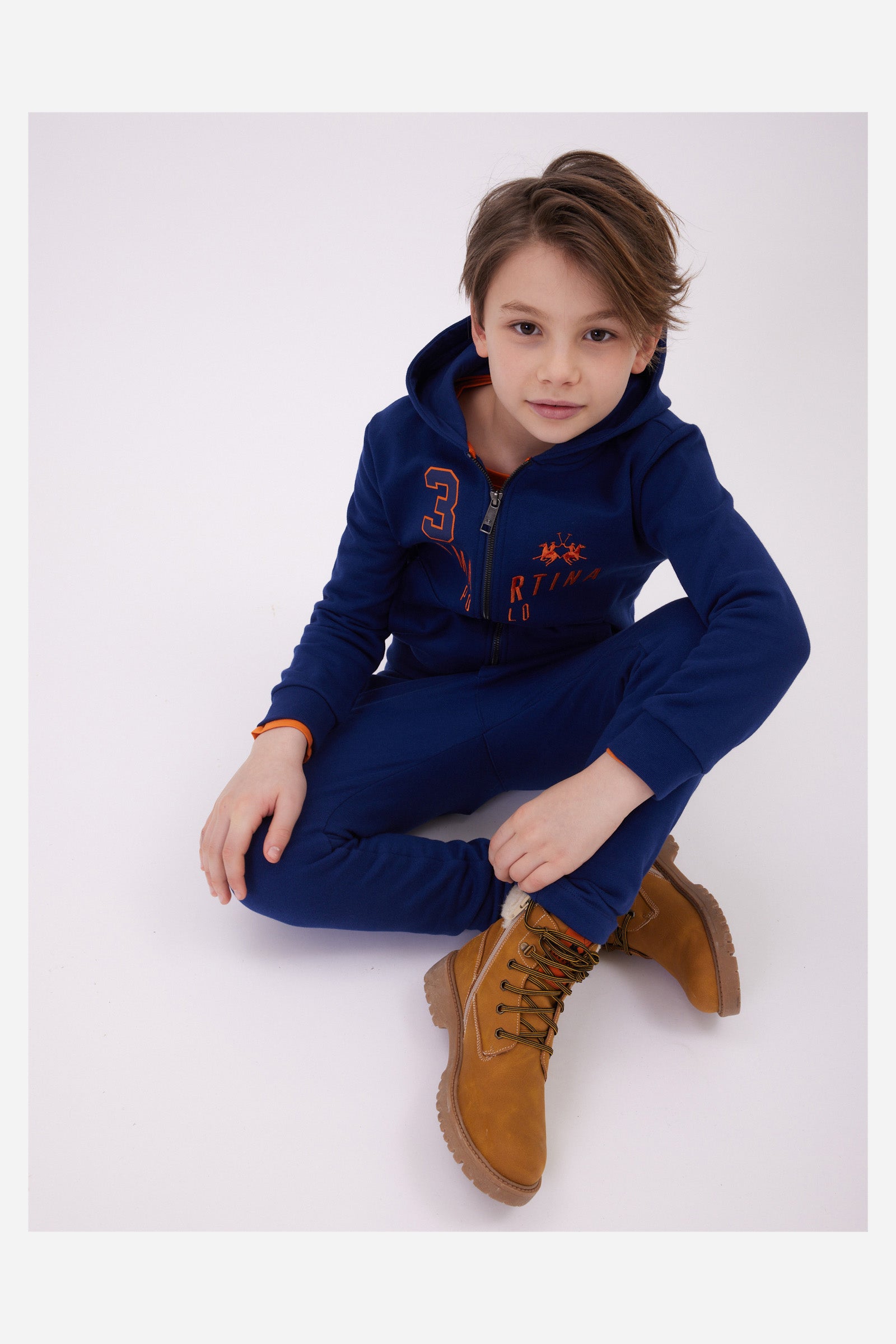 Children's zip-up sweatshirt