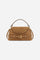 Sac cabas trapèze en daim avec rabat – Selva Small
