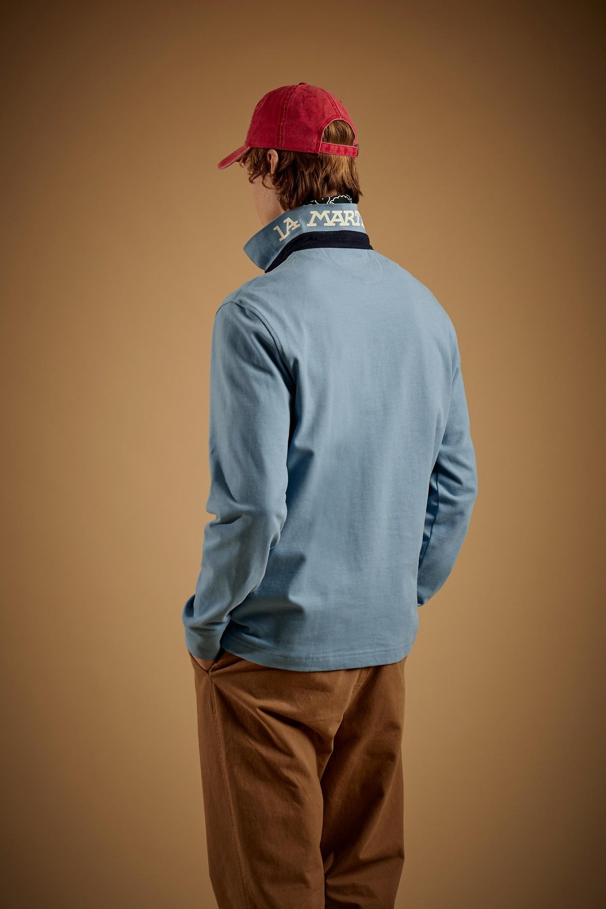 Polo uomo in jersey soft-touch team logo - Dirk