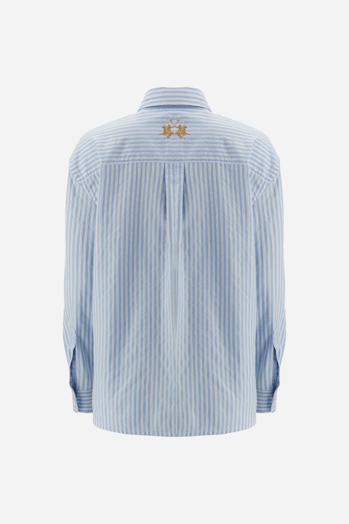 Women's striped cotton oxford shirt - Dolores