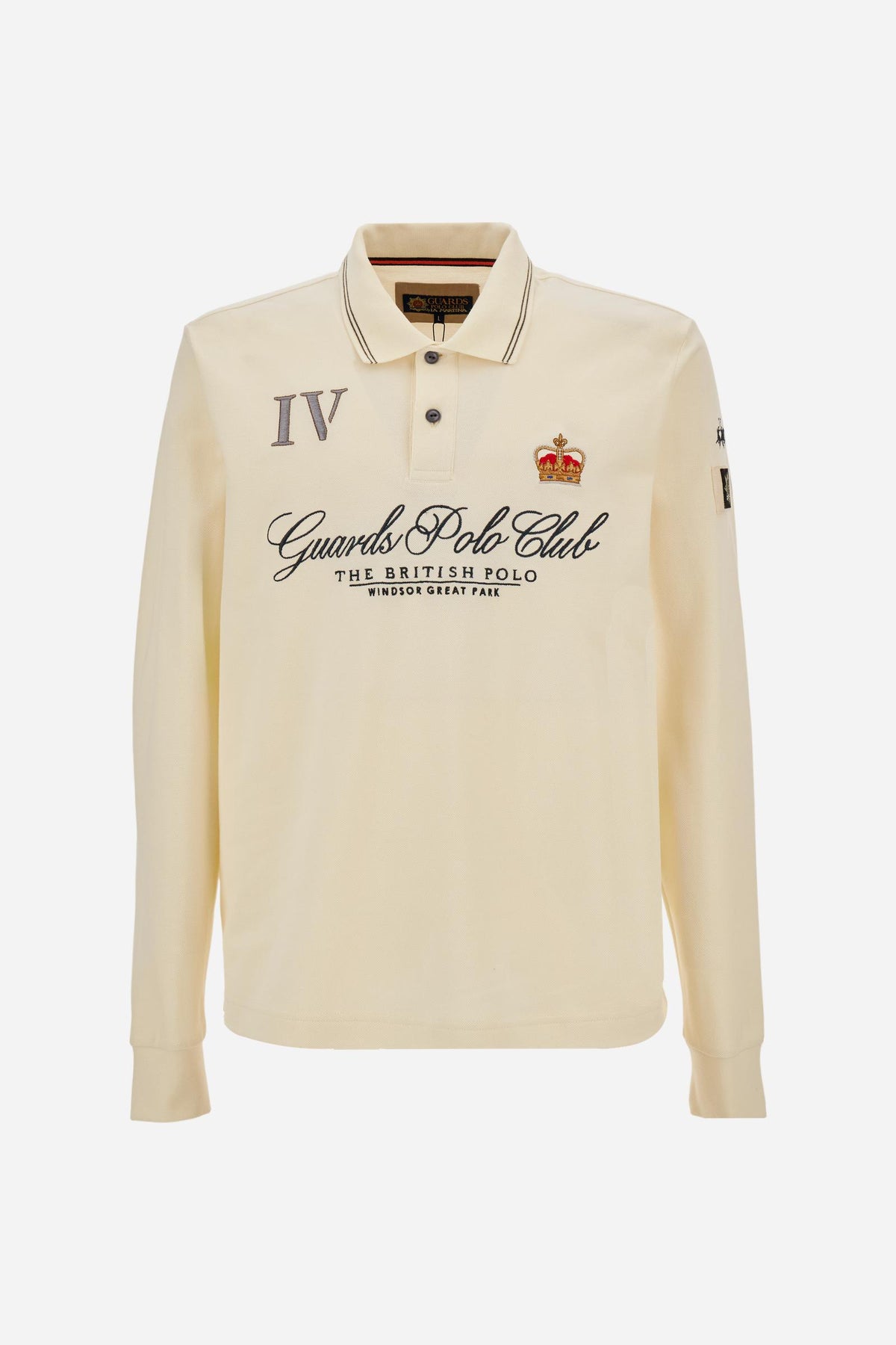 Polo para hombre en piqué de algodón Guards - Edmund