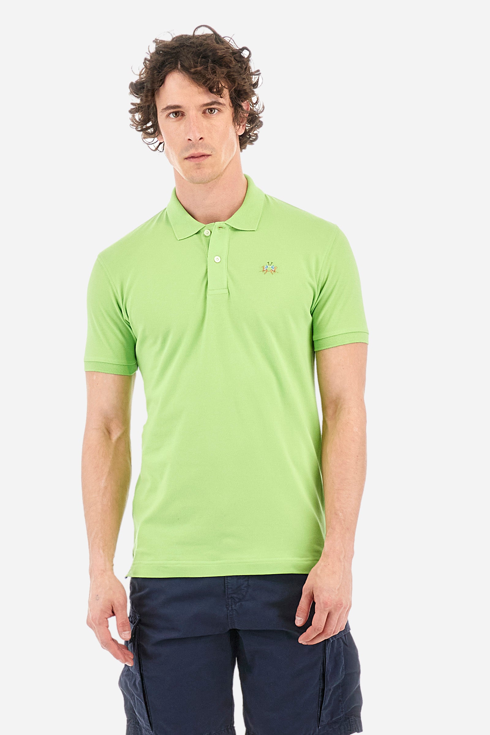 Herren-Poloshirt slim fit