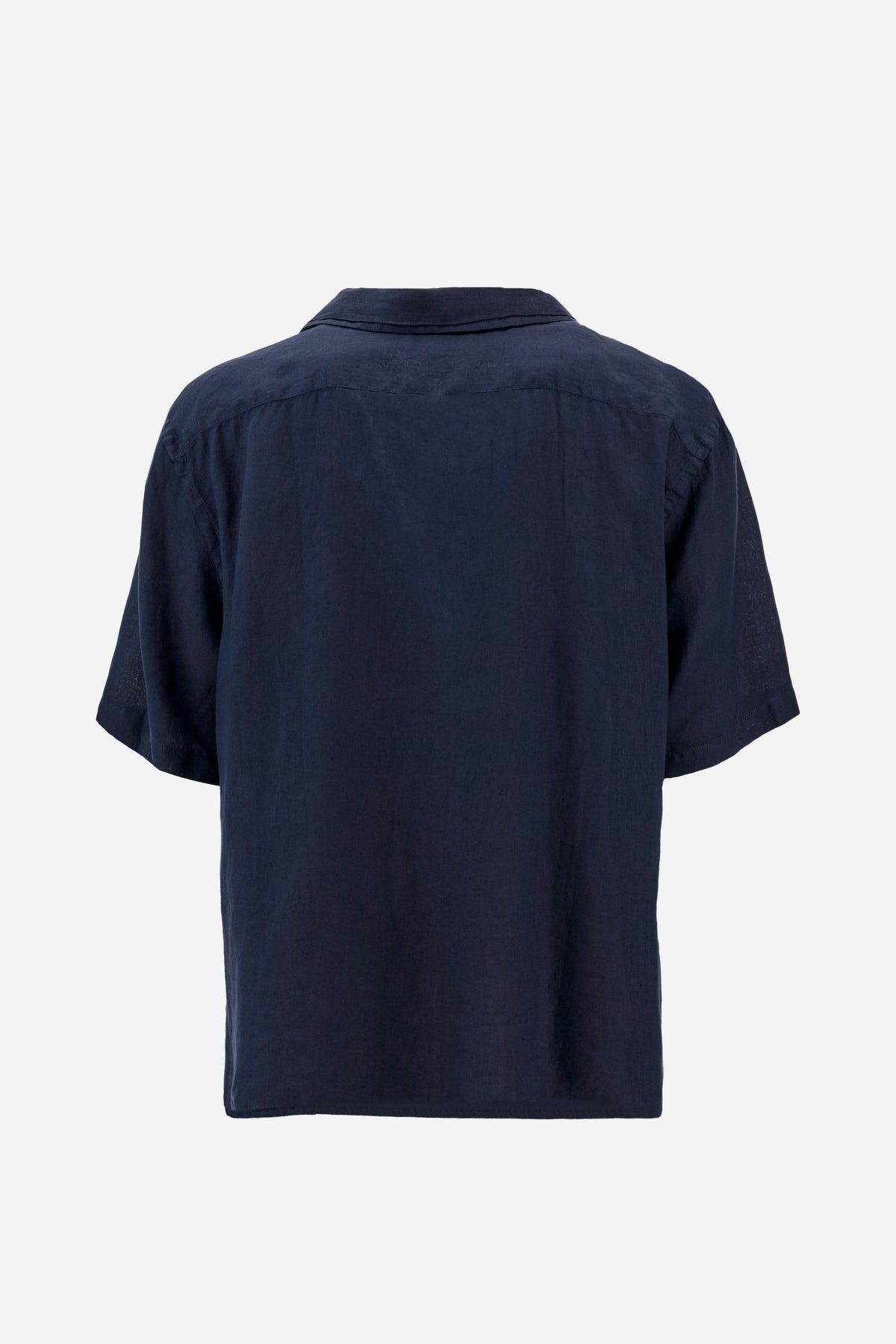 Men’s bowling shirt in pure linen relaxed fit summer style – Varoun