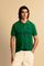 Men's short-sleeve polo shirt made from solid-color stretch piqué fabric. The model features a two-button opening with ribbed details in matching tone. The regular fit offers a relaxed and versatile silhouette with a straight cut at the sides. The bold and iconic design inspired by polo players' jerseys features a maxi embroidered "La Martina" lettering on the front and the number 3 applied with contrasting outline. The brand logo is embroidered on the chest in the same color as the contrasting trims on sle