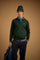 Men's knitted polo shirt in lambswool blend - Ettore