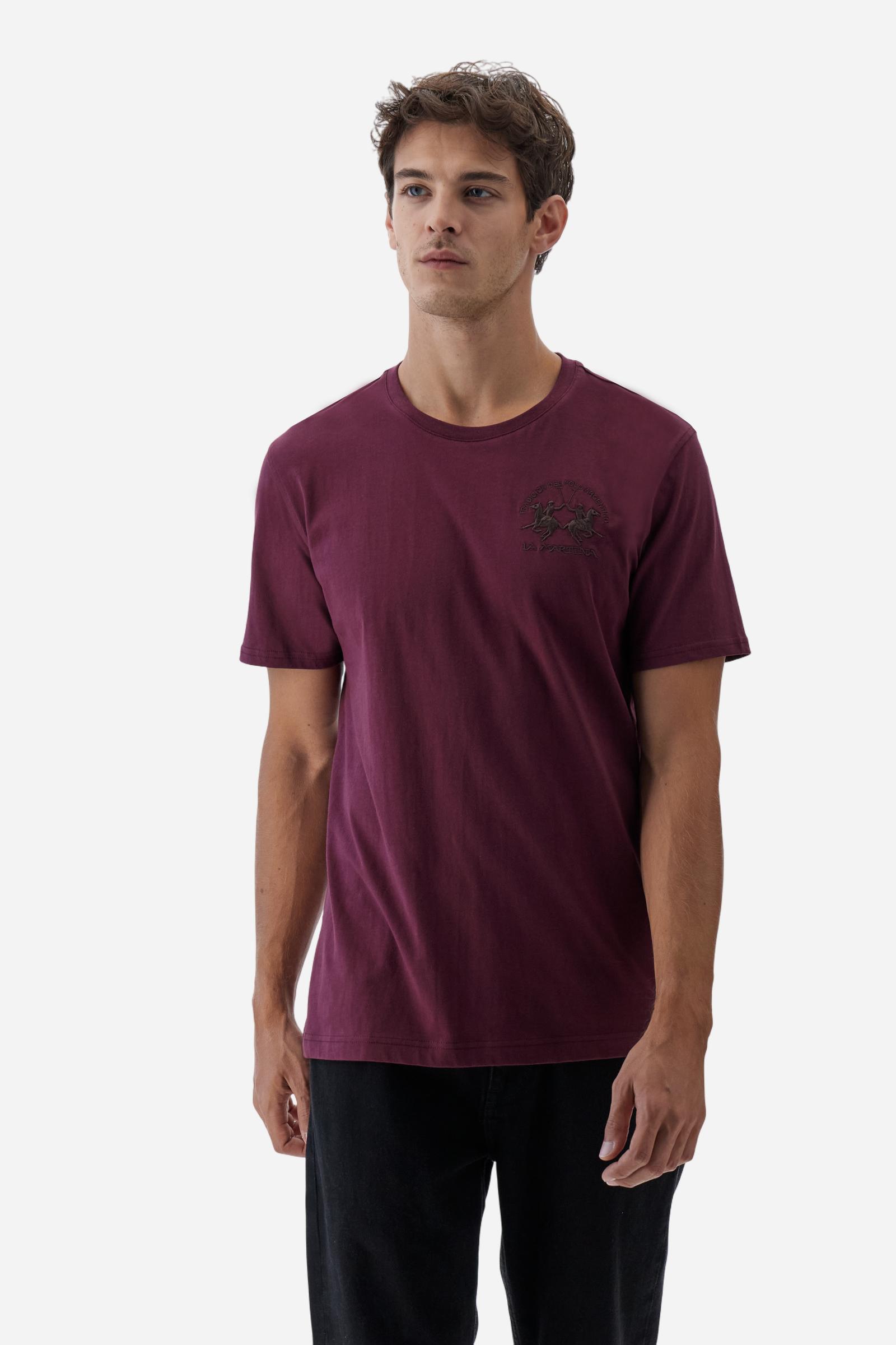 Camiseta de hombre de algodón con logo Team - Bienvenido