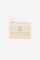 Folding wallet with zip in calfskin leather. Essential and elegant, with front flap and coin pocket. - SILK                                                                                                                                                                                                                                                                                                                                                                                                                     