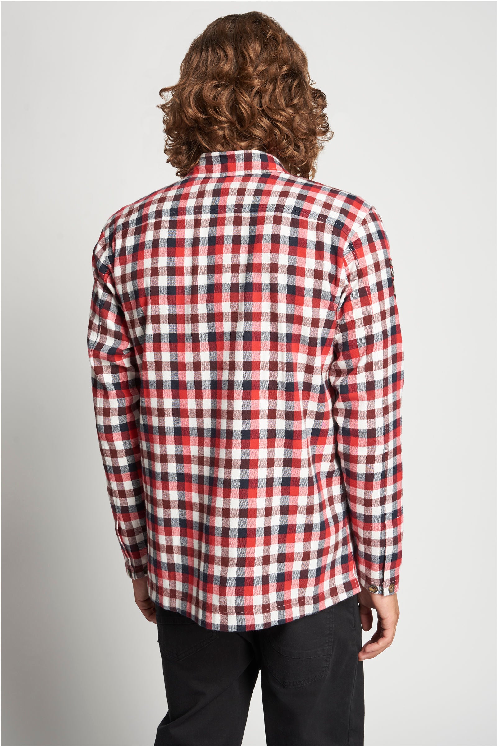 Chequered cotton shirt