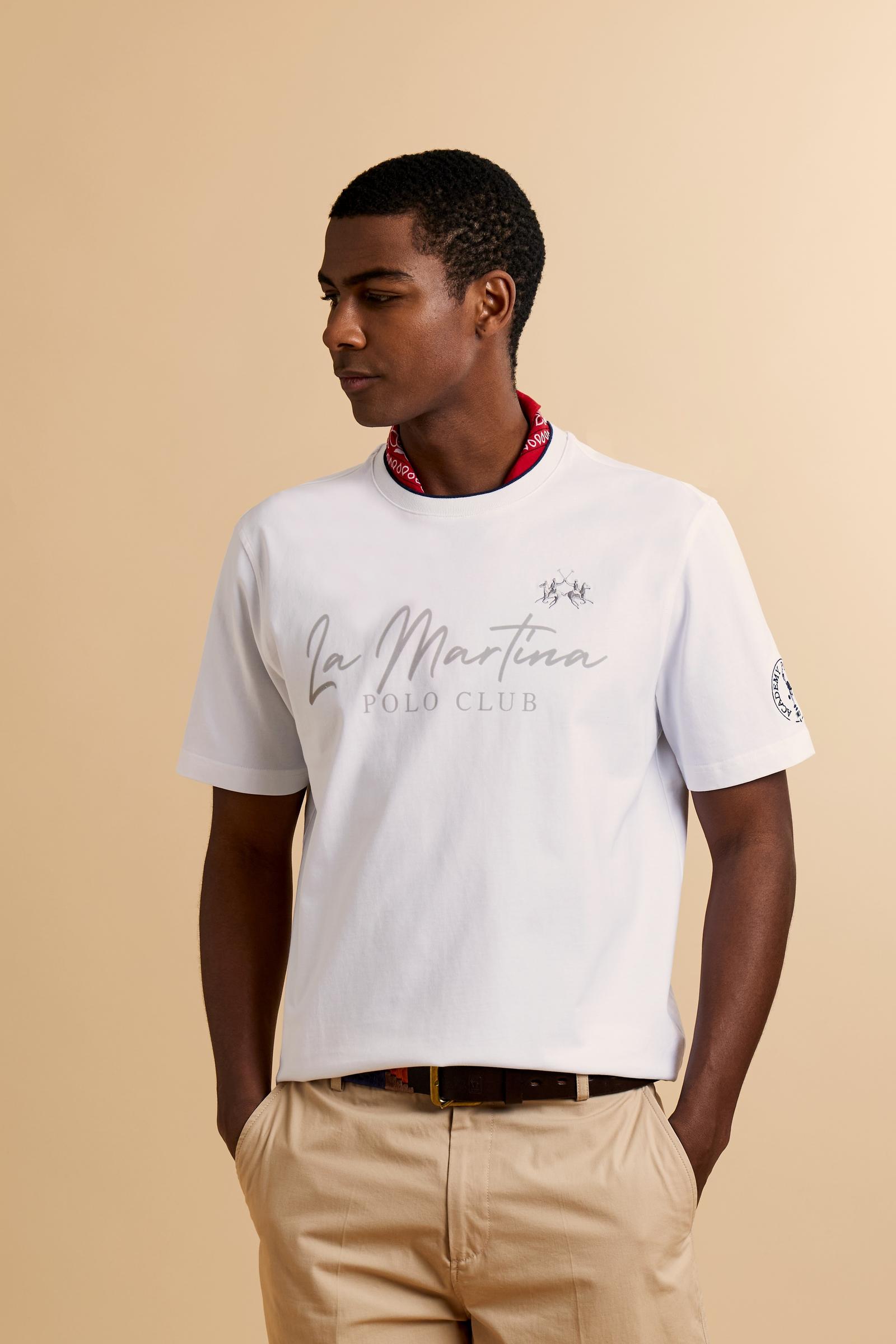 T-shirt homme en jersey épais « Polo Club » – Clodoveo