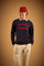Men's crewneck sweatshirt in brushed cotton Chukker - Devesh