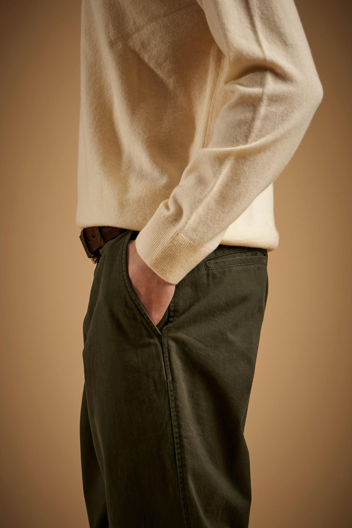 Pantalone chino uomo in twill i cotone - Edmundo
