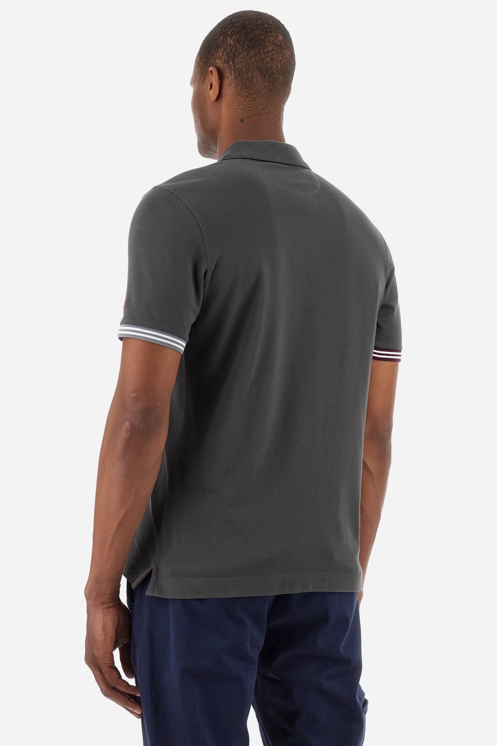 Polo regular fit in cotone elasticizzato - Zaccary