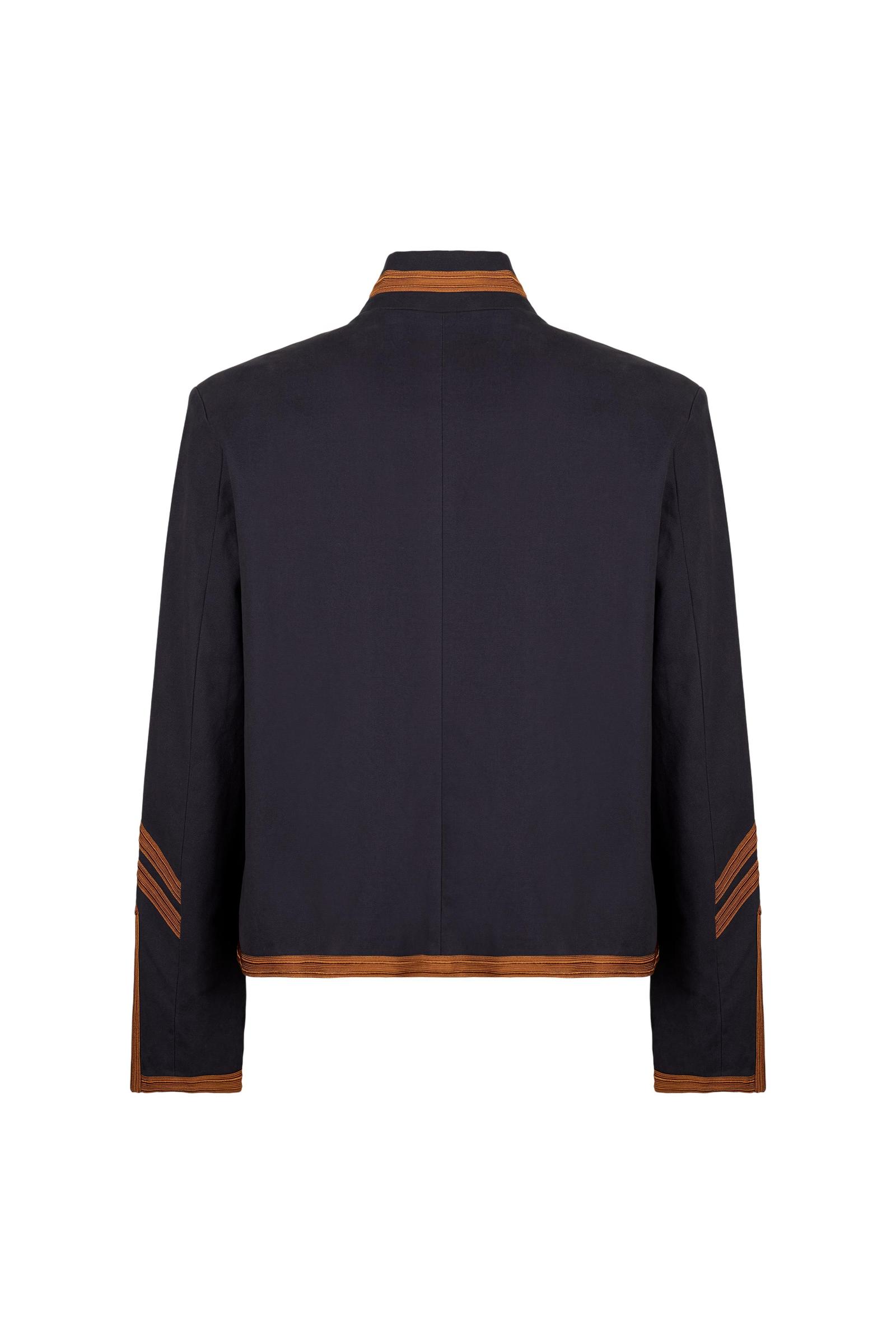 Herren Militärjacke aus Baumwoll-Canvas Guards – Carrasco