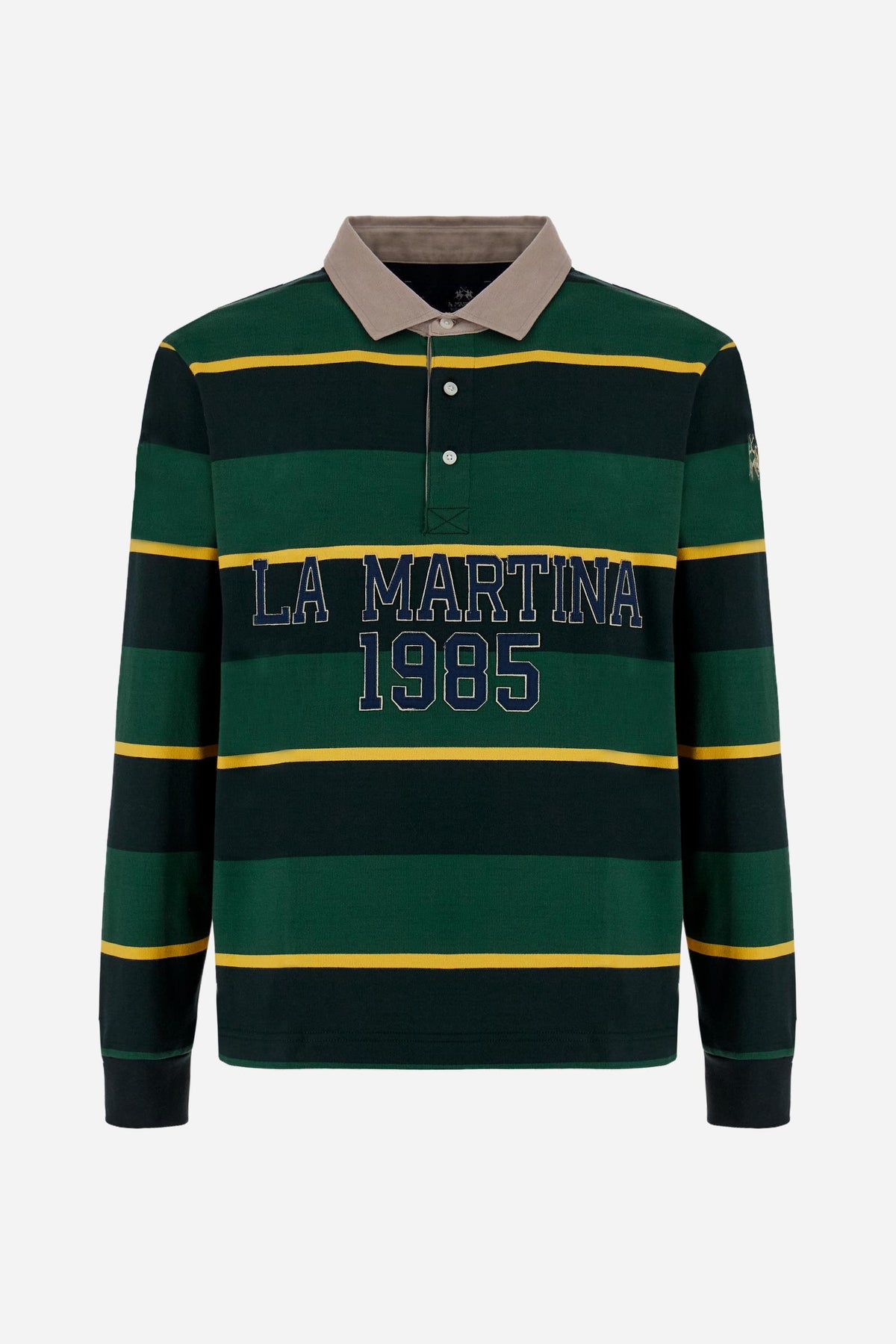 Polo rugby homme à manches longues Damaso