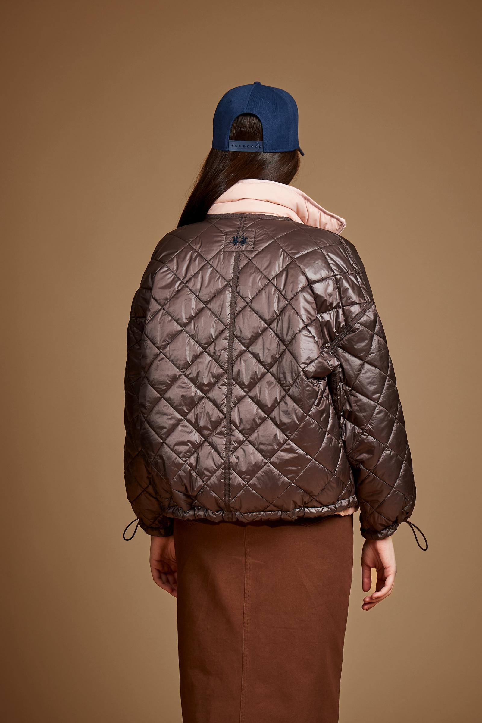 Women's iridescent quilted nylon jacket - Dominga