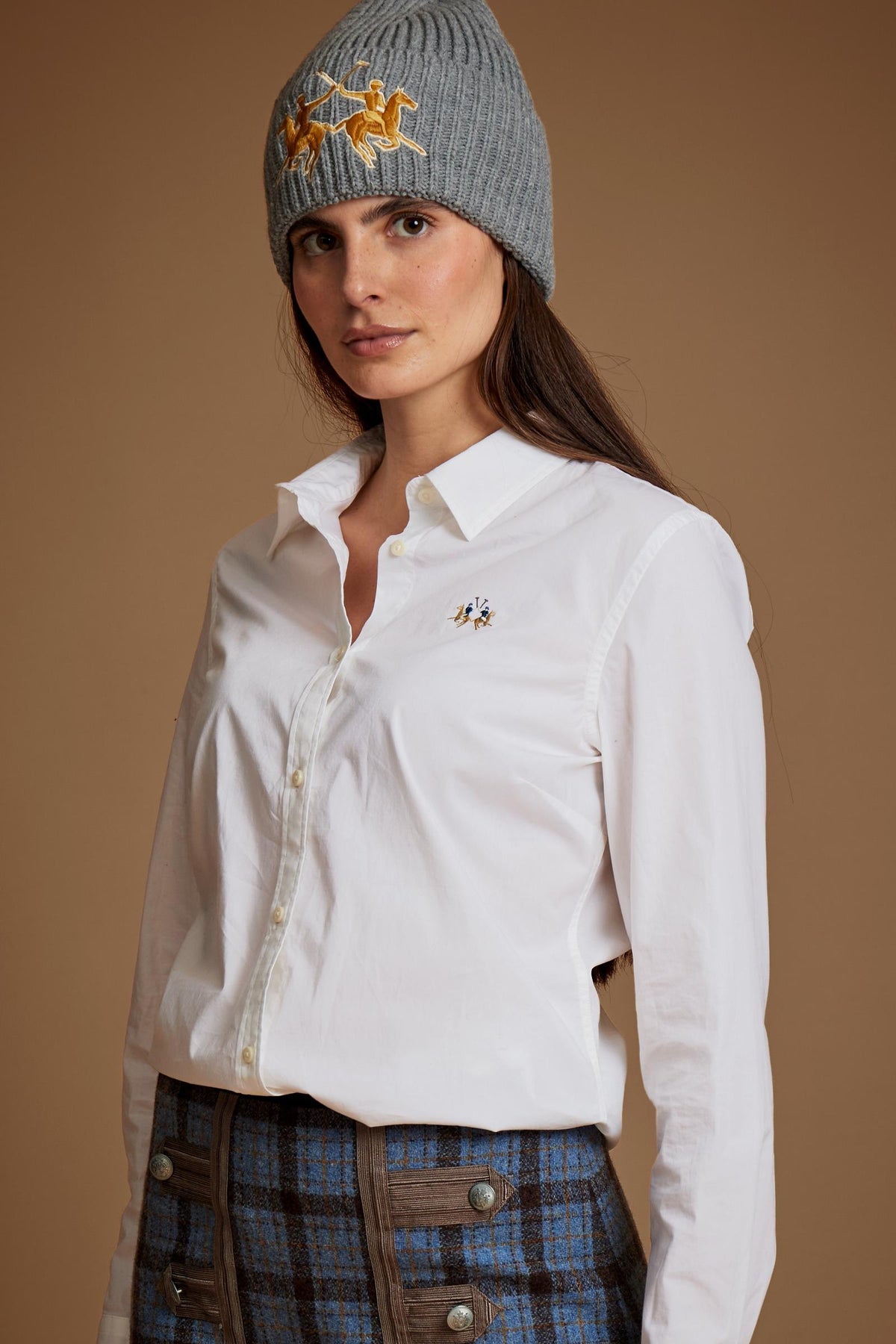 Women's cotton poplin shirt – Dafne