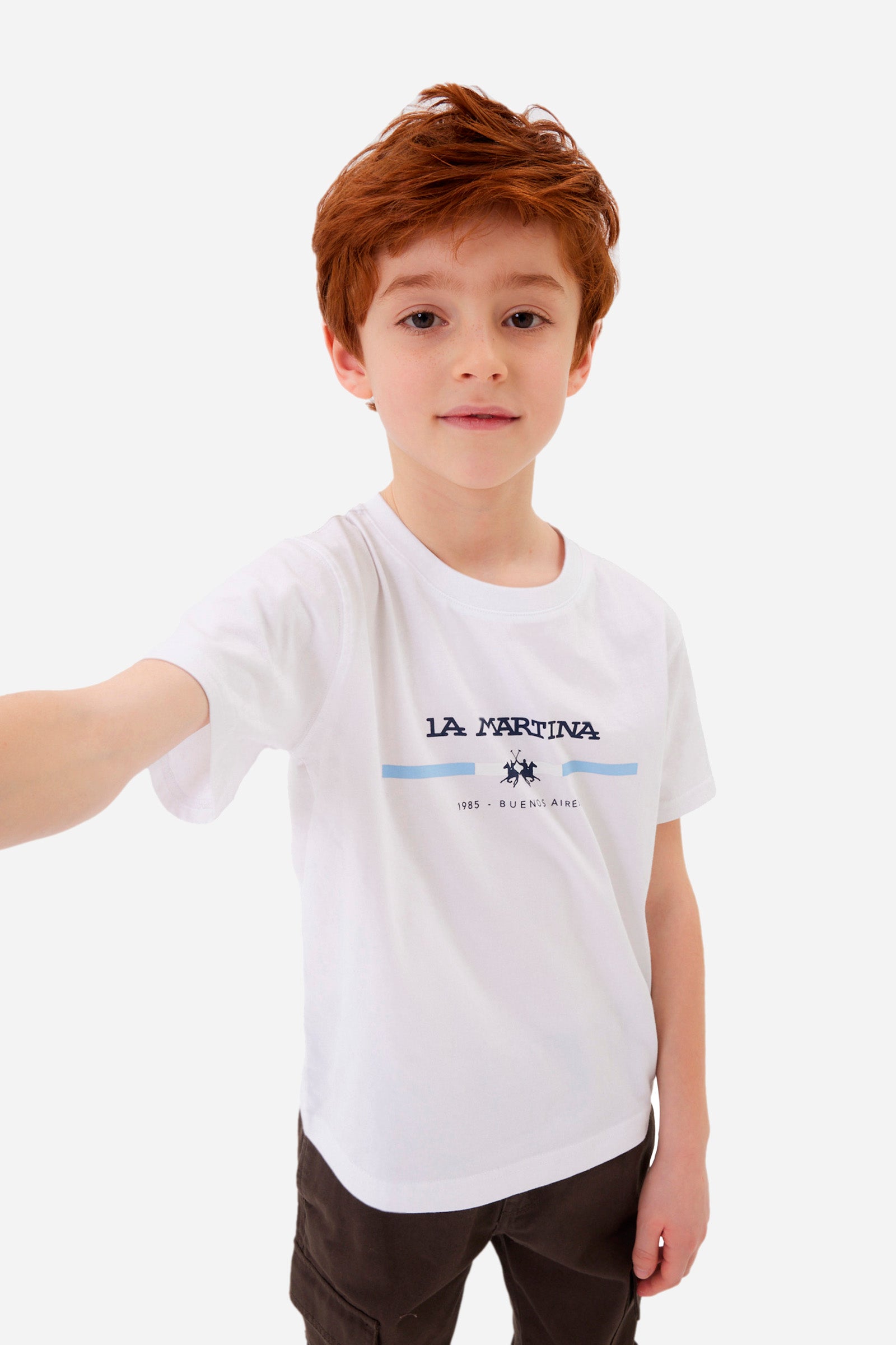 Remera infantil de manga corta