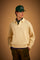 Men's long-sleeve polo shirt in wool blend knit – Ernardo