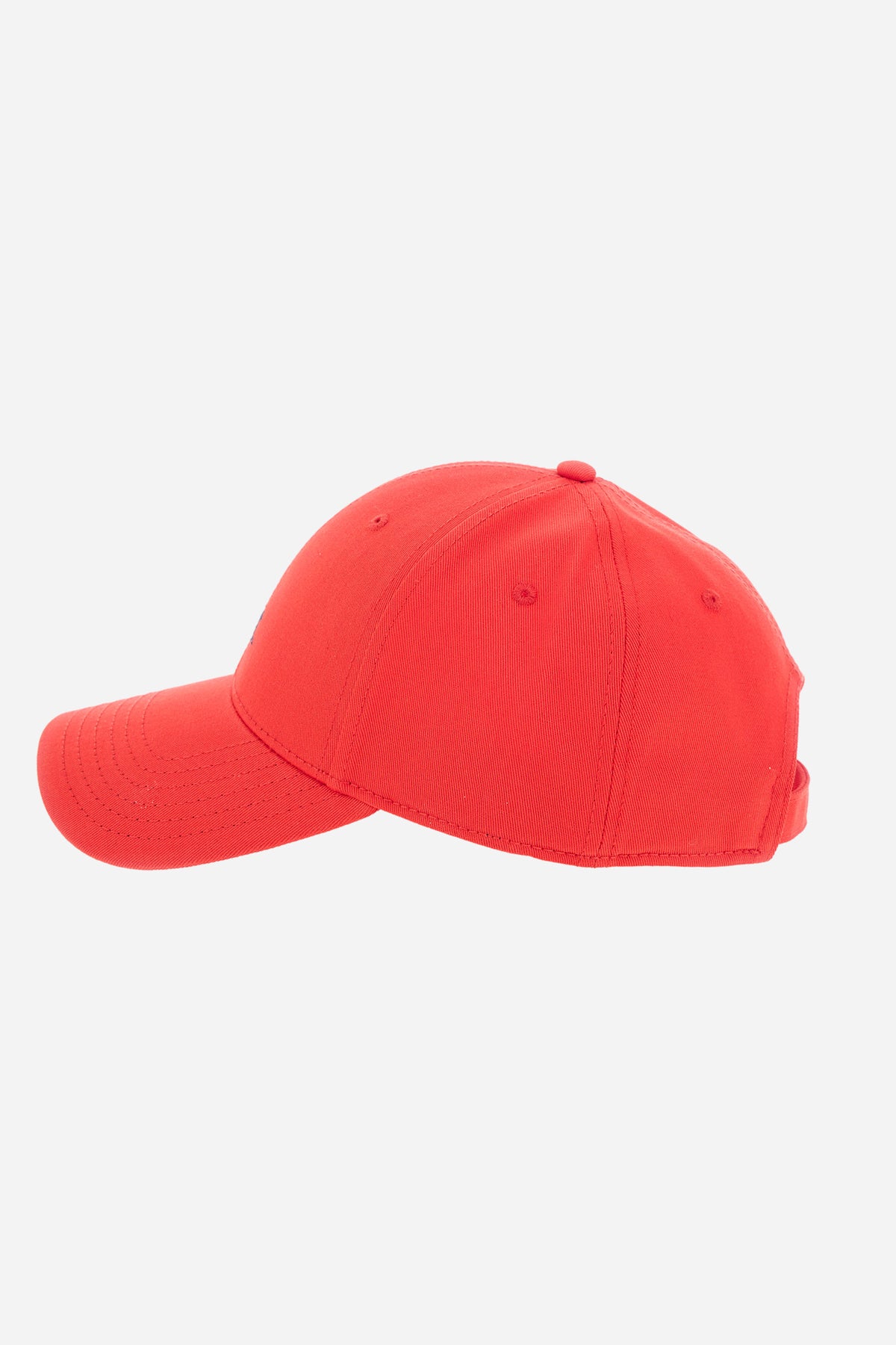 Unisex cotton twill baseball cap with logo on the front.                                                         - Barbados Cherry                                                                                                                                                                                                                                                                                                                                                                                              