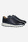 Men's leather sneaker with tone-on-tone stitching, hand-stitched details, embossed logos, and a lightweight two-tone EVA sole for comfort and grip. - Salute