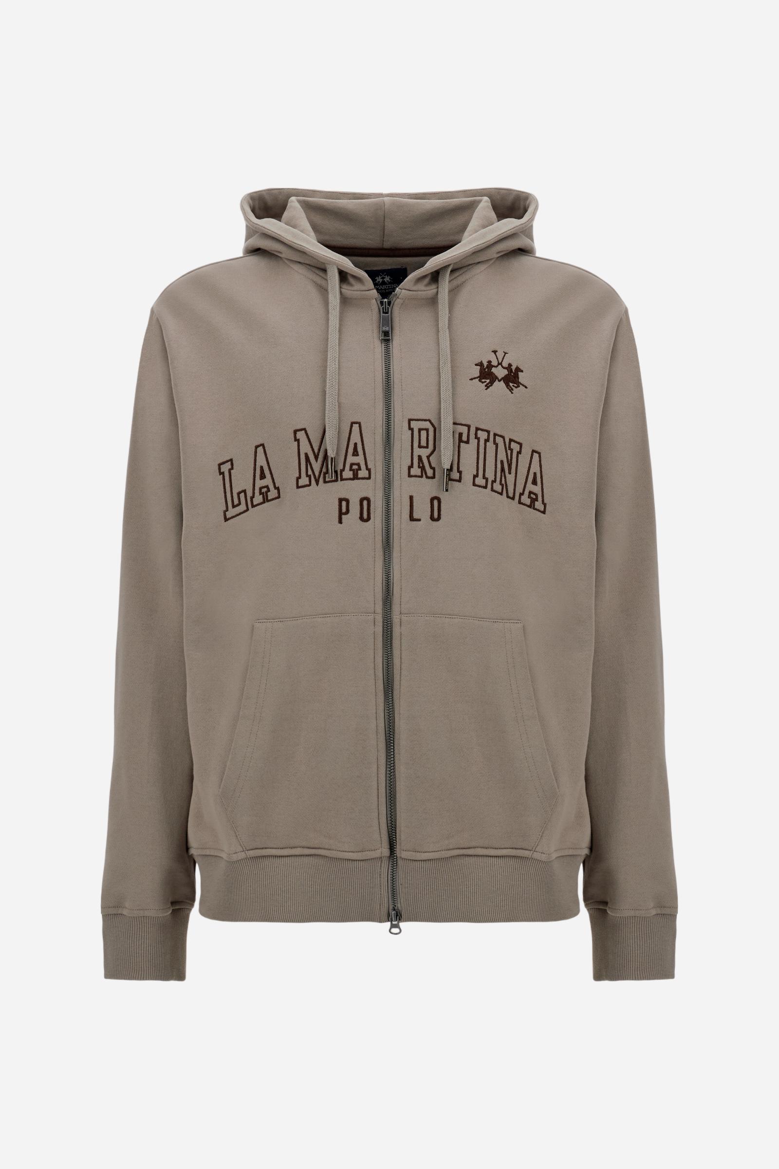 Herren-Kapuzenpullover aus Baumwolle La Martina Polo - Danio