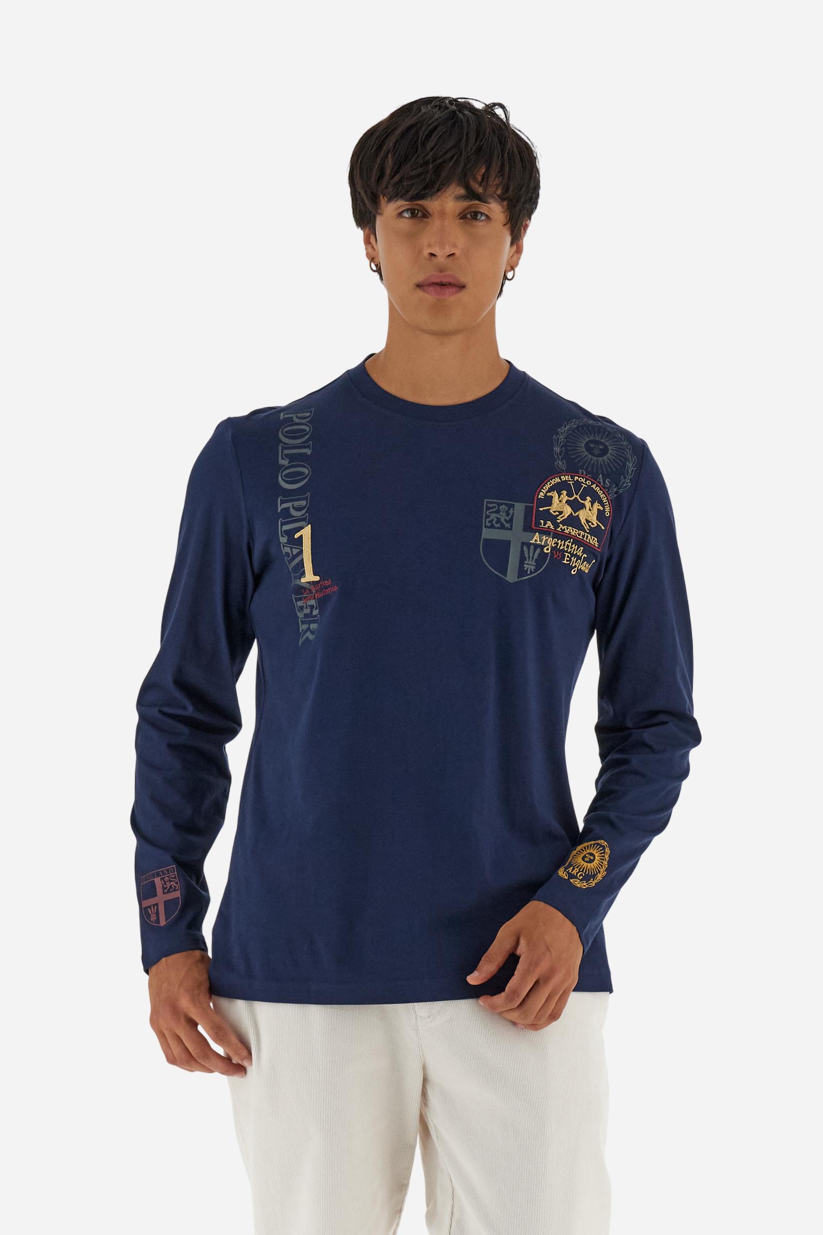 Camiseta de hombre en jersey con estampado - Bernabe