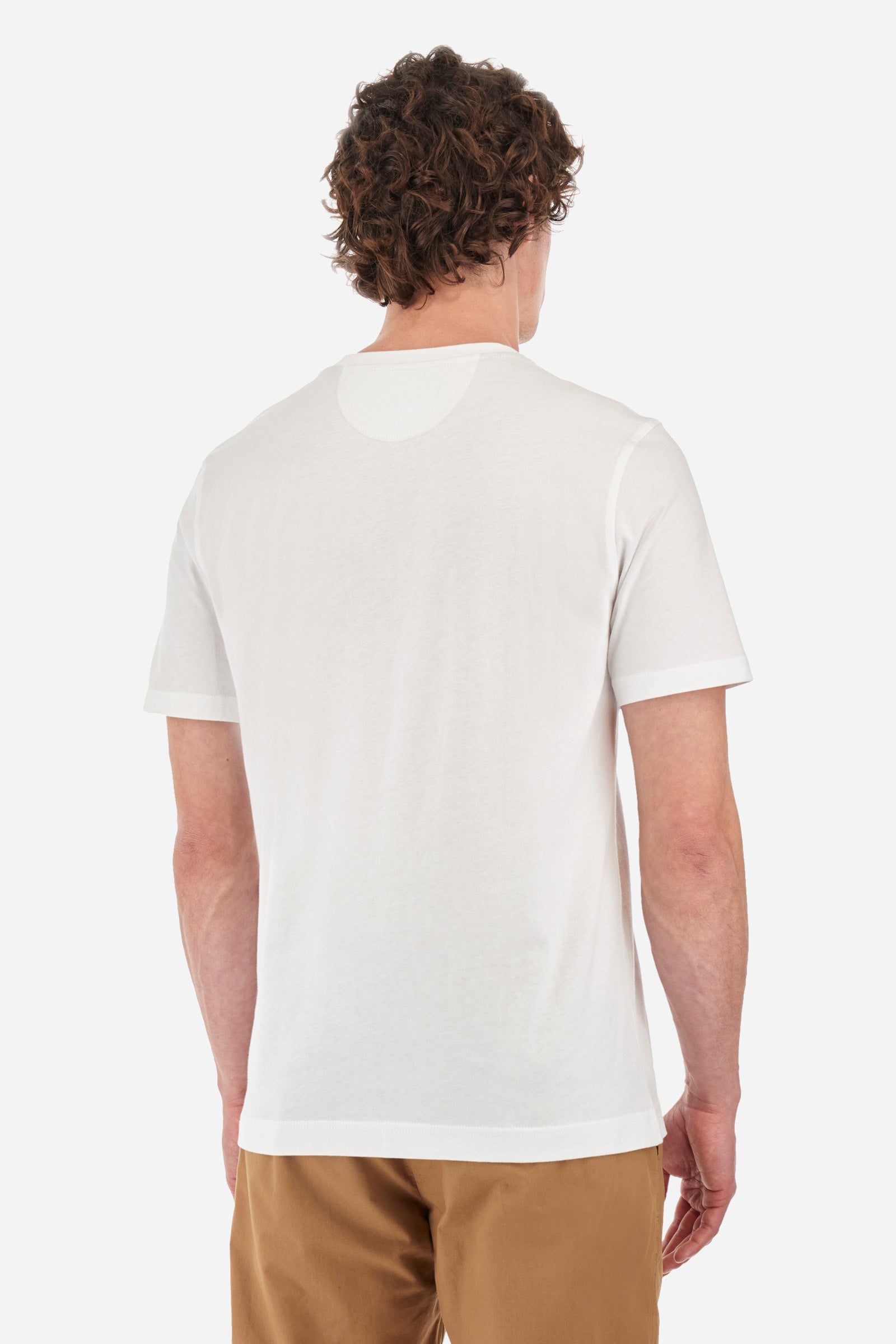 T-shirt regular fit in cotone - Yu