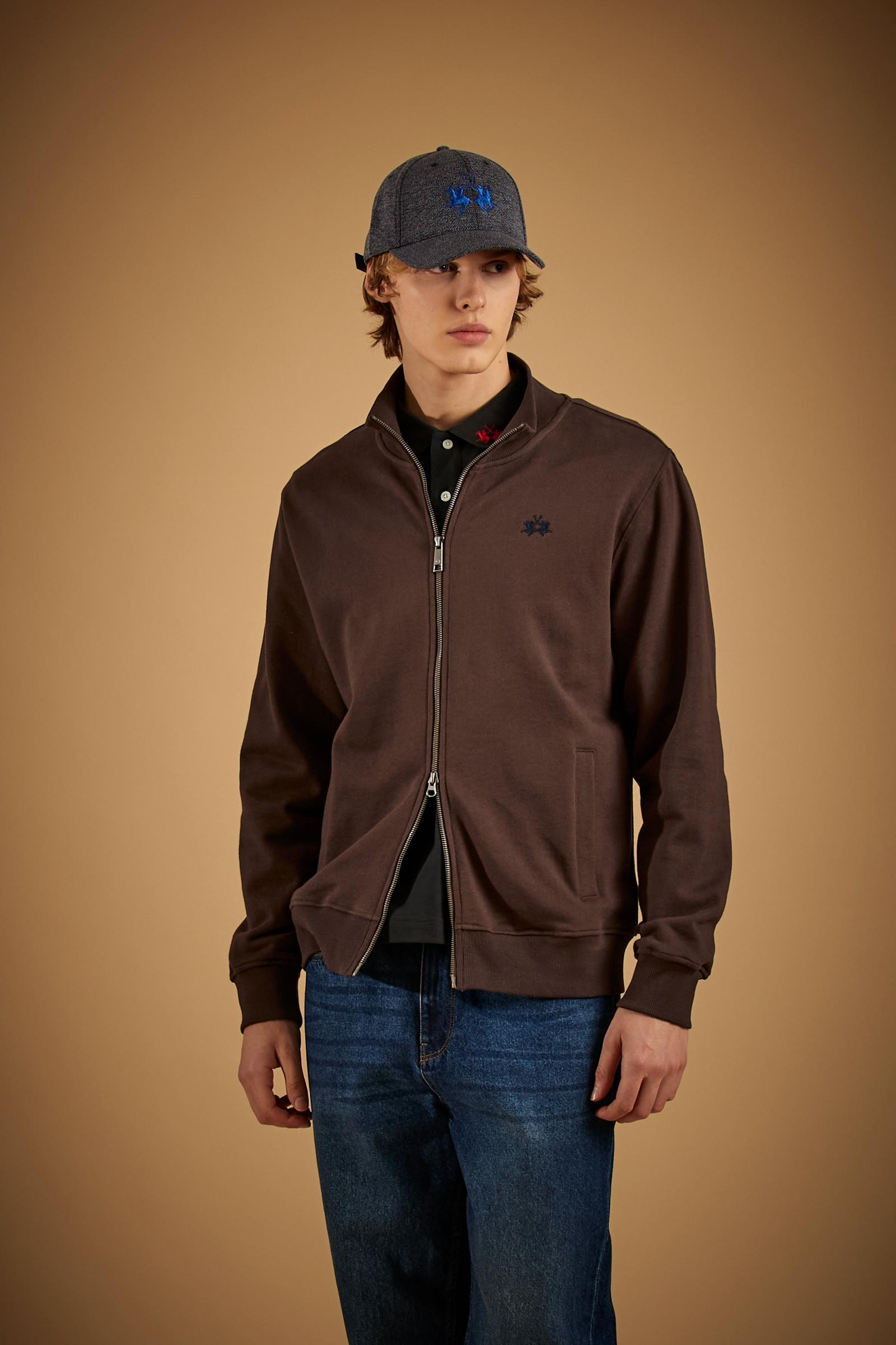Men's full-zip sweatshirt in French Terry - Dorian