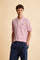 Men’s short sleeve cotton piqué polo shirt with regular fit, two-button placket and contrast brand logo. - FairTale