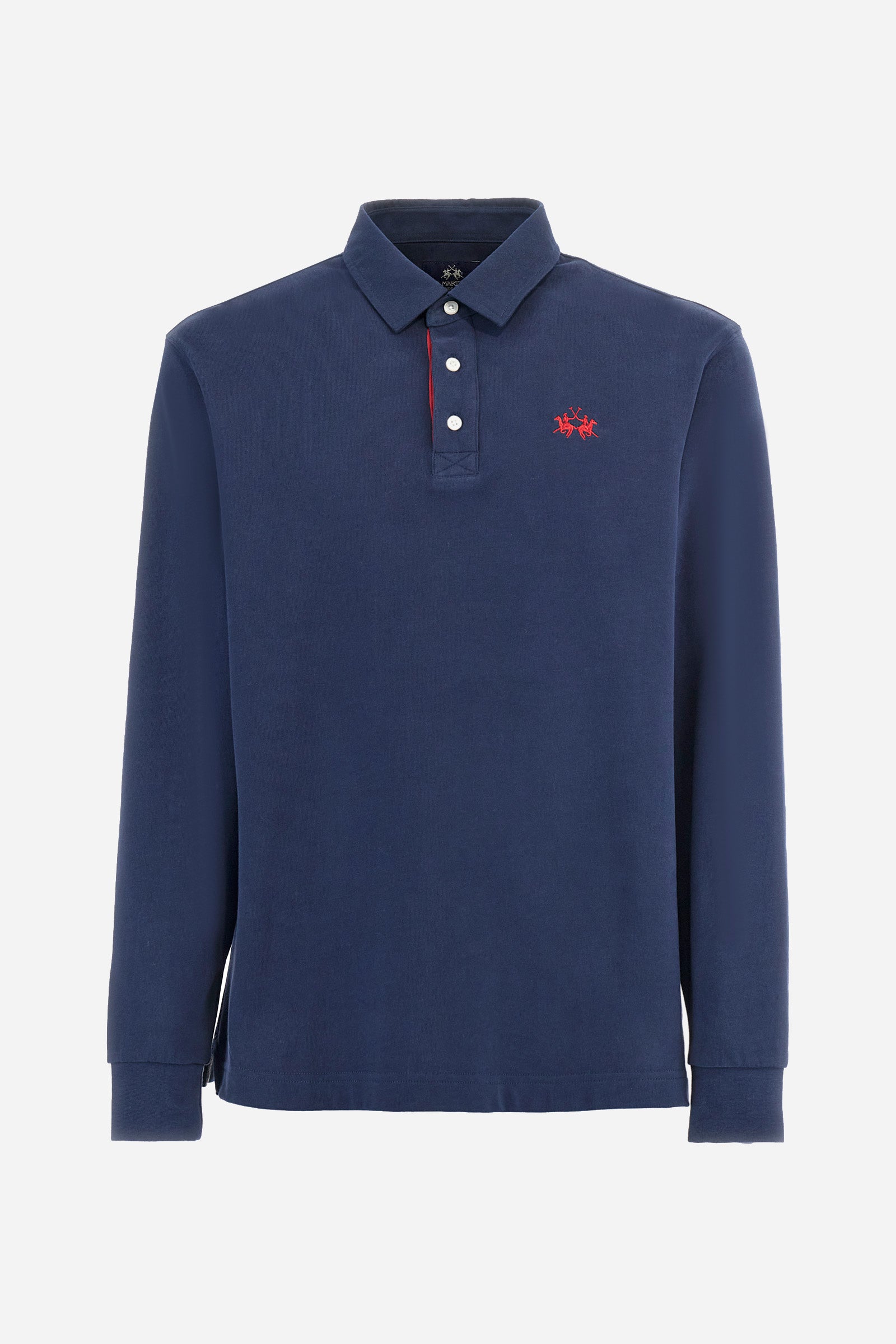 Regular-fit polo shirt in cotton - Ruggero