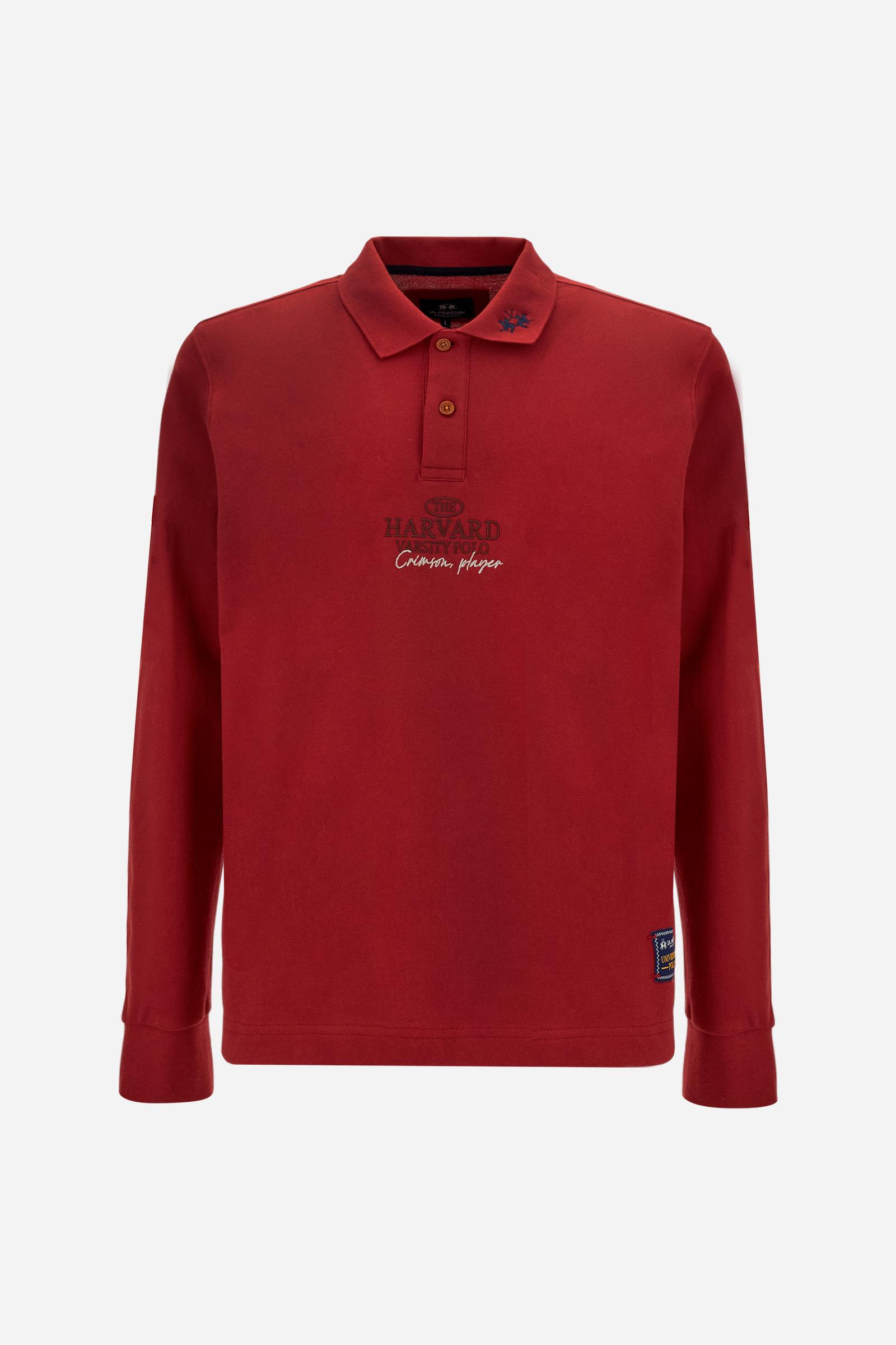 Herren-Polo aus Baumwoll-Piqué Harvard - Enrique