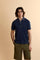 Men’s short-sleeve polo shirt in 100% cotton piqué with contrasting details, ribbed collar, and a unique graphic on the sleeve celebrating the Guards capsule - Navy                                                                                                                                                                                                                                                                                                                                                            