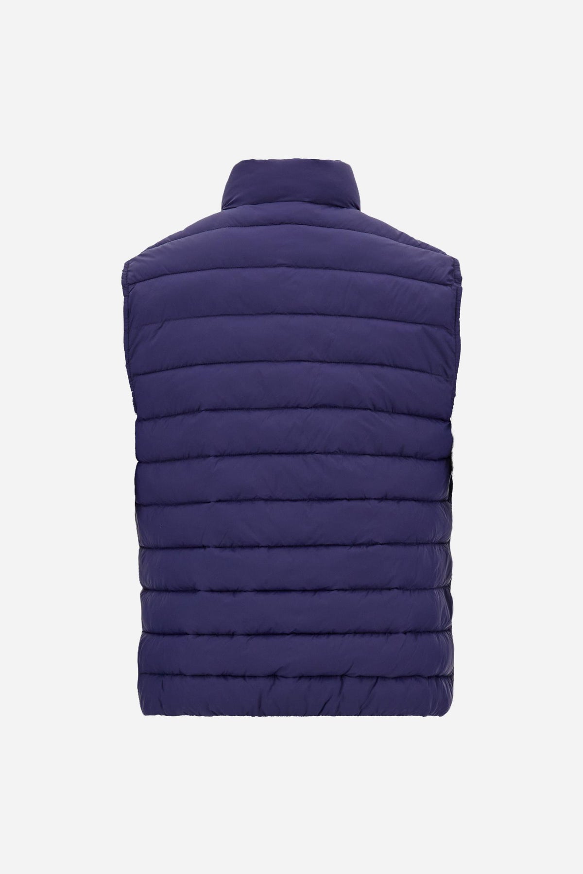 Men's sleeveless nylon down jacket with small logo - Damir