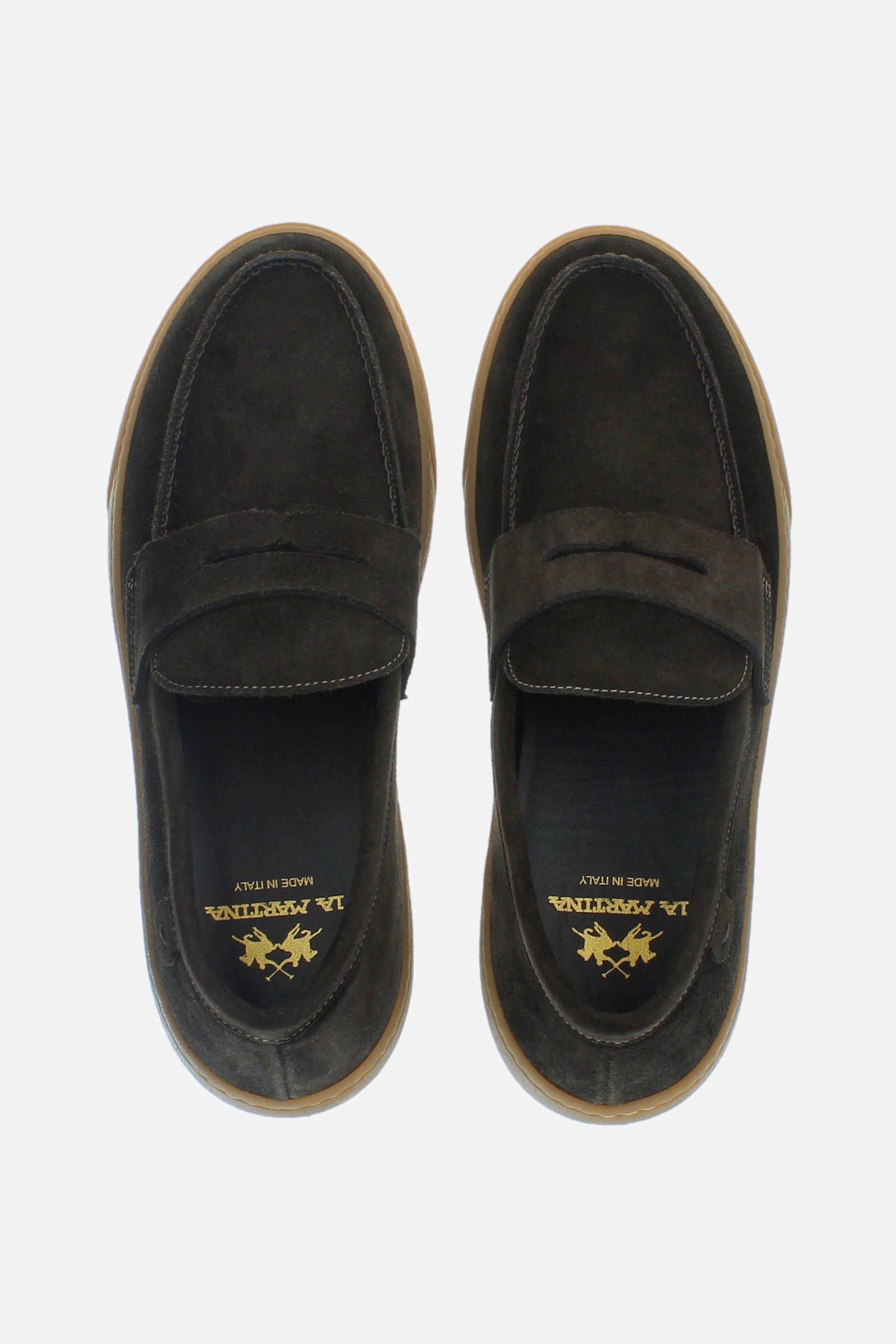 Men's loafers in leather